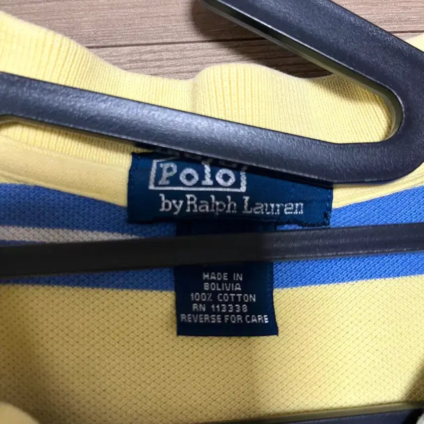 [BUNJANG] Polo Ralph Lauren Striped Short Sleeve Polo Shirt / polo 폴로 랄프로렌 스트라이프 반팔 카라티 진짜 싸게 양도