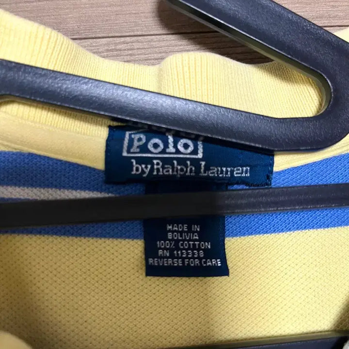 [BUNJANG] Polo Ralph Lauren Striped Short Sleeve Polo Shirt / polo 폴로 랄프로렌 스트라이프 반팔 카라티 진짜 싸게 양도