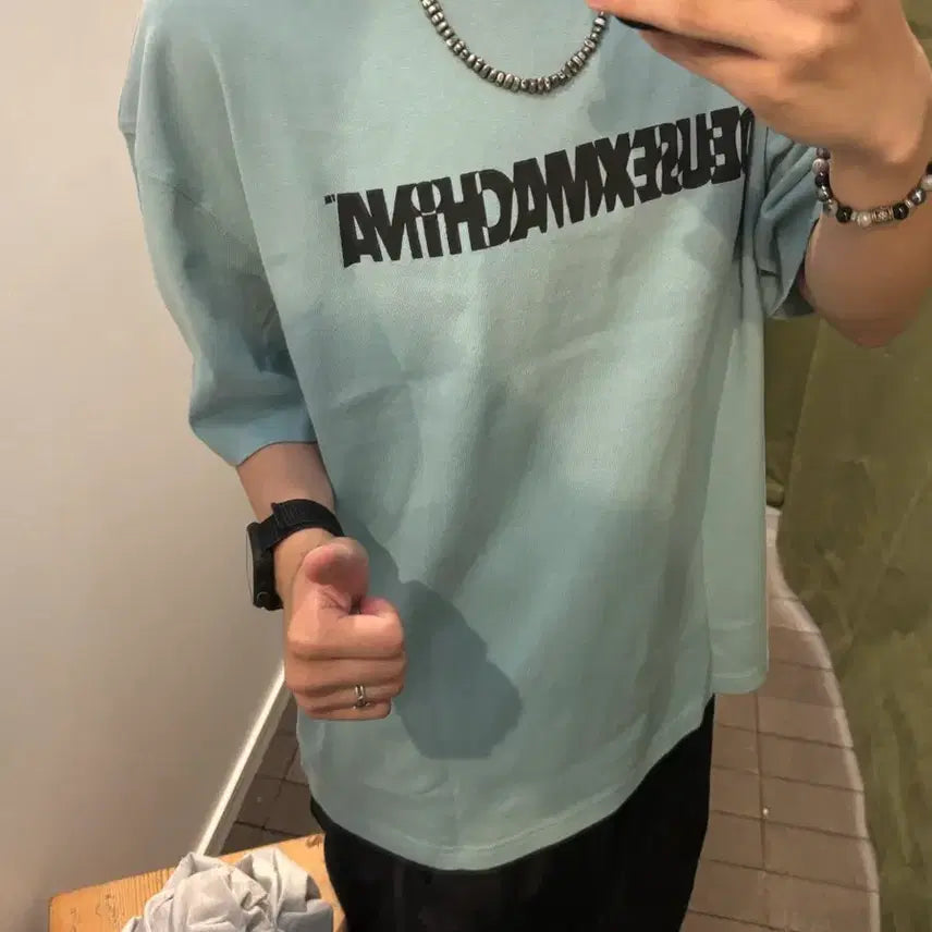 [BUNJANG] Deus Catch a Fade T-Shirt / 데우스 티셔츠 반팔(캐치 어 페이드)