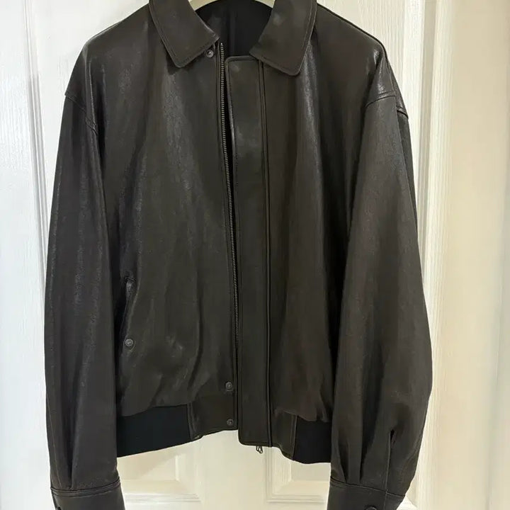 [BUNJANG] Brownsyard A2 Leather Blouson / [5] 브라운야드 A2 레더 블루종