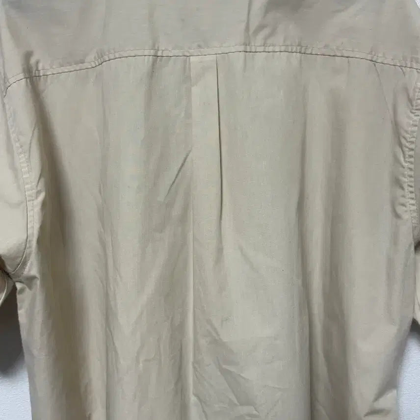 [BUNJANG] Stussy 90s Beige Short Sleeve Work Shirt XL / [STUSSY] 90s 스투시 베이지 반팔 셔츠