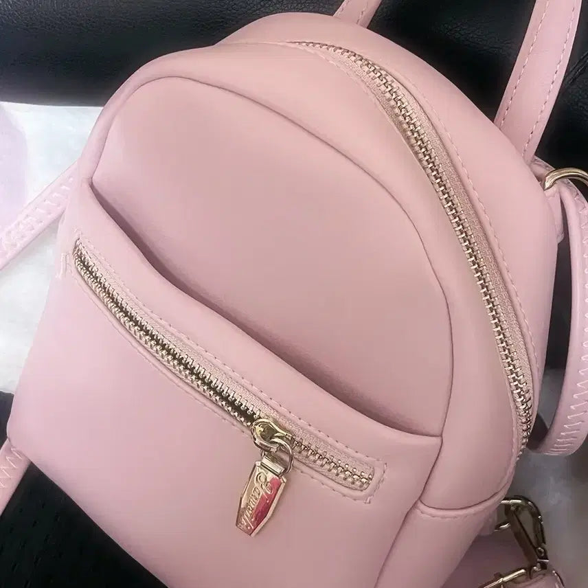 [BUNJANG] Pink Backpack Bag / 핑크 백팩 가방 양지뢰 양산형
