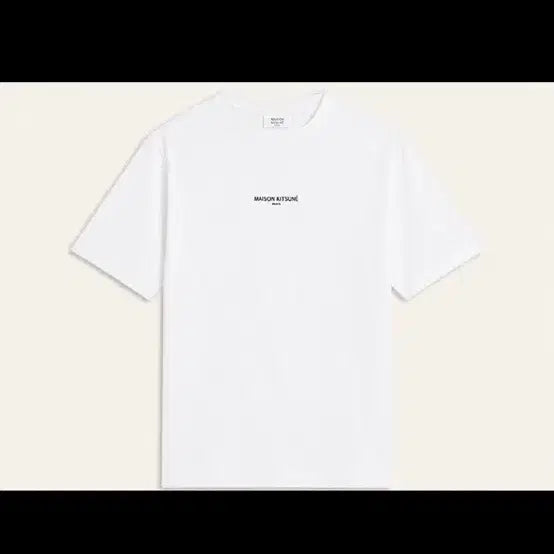 [BUNJANG] Maison Kitsune Logo Embroidered T-shirt Black / 메종키츠네 로고자수 반팔 티셔츠 블랙/화이트/네이비 미개봉 새상품
