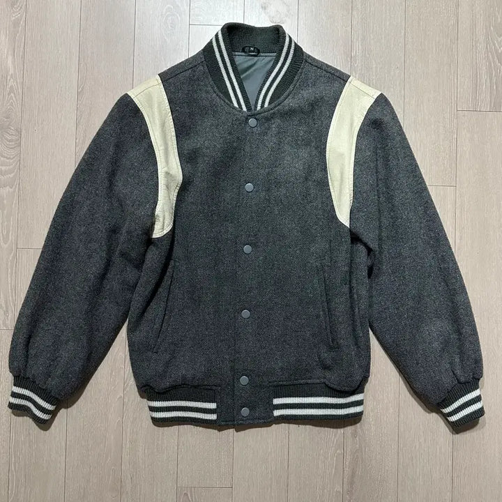 [BUNJANG] Wool Baseball Jacket / 모직 야구점퍼