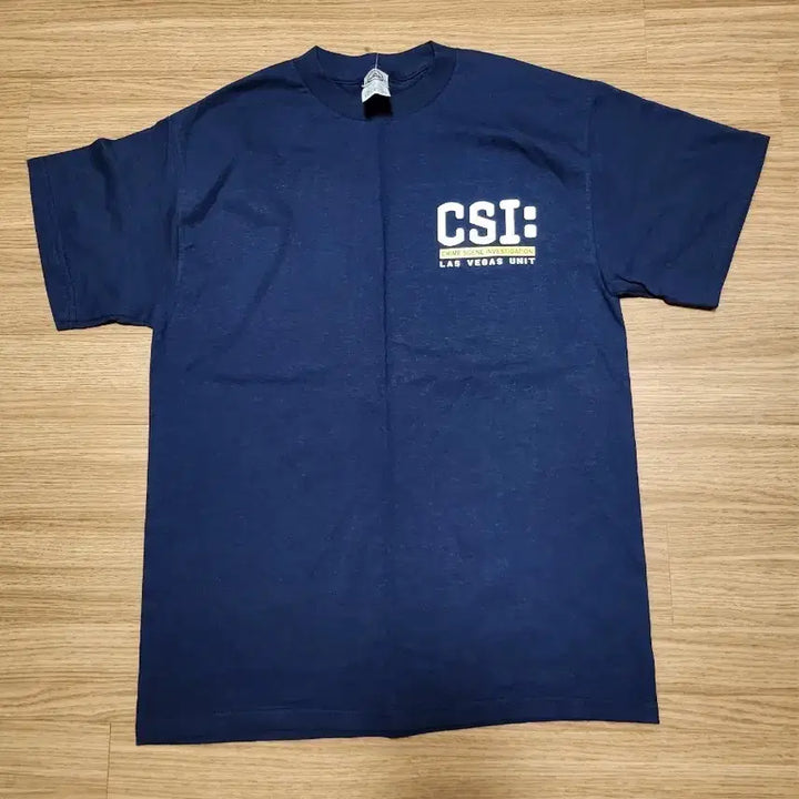 [BUNJANG] 00s Deadstock Vintage CSI Las Vegas Delta T-Shirt Navy / 00s 데드스탁 빈티지 CSI  미국 델타 티셔츠 네이비
