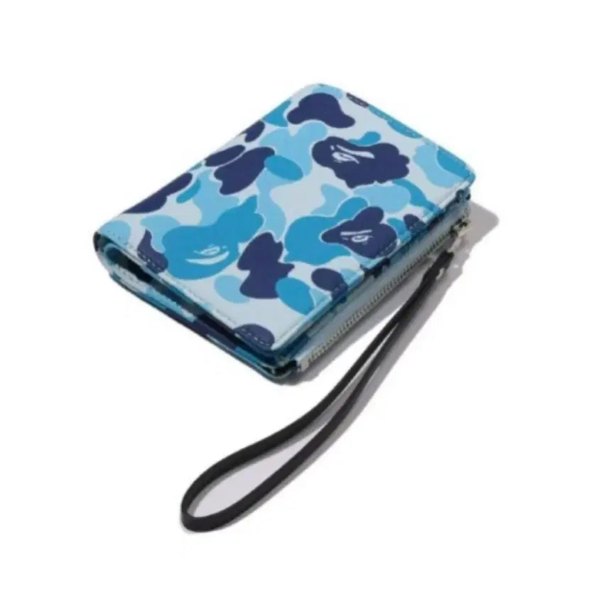 [BUNJANG] BAPE Camo Blue Wallet / 베이프 카모 블루 지갑