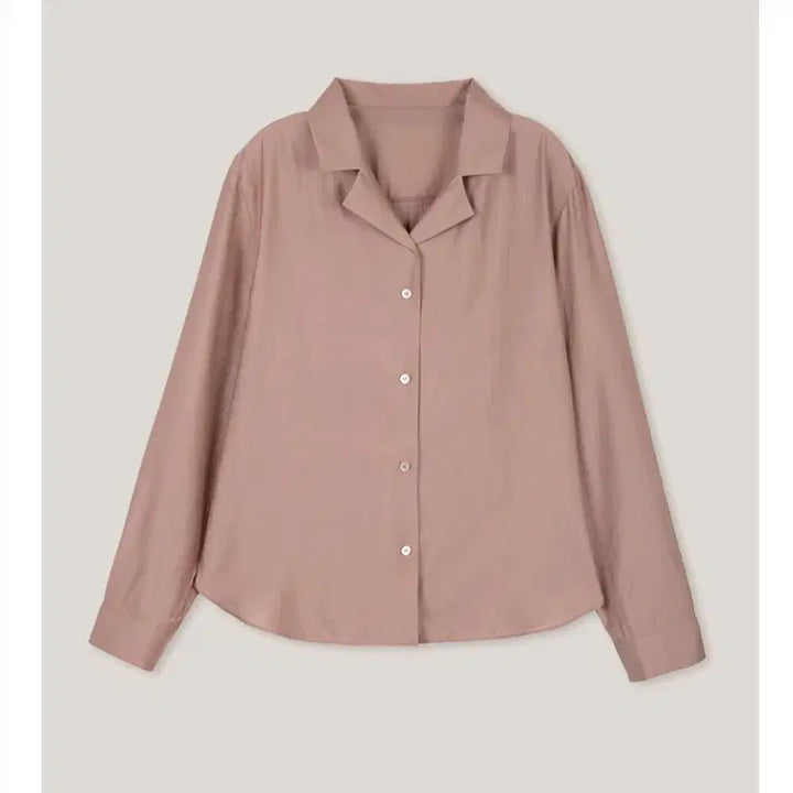 [BUNJANG] Airing Market Handmade Glow Blouse Vintage Pink / 아이링마켓 제작 글로우 블라우스 새상품