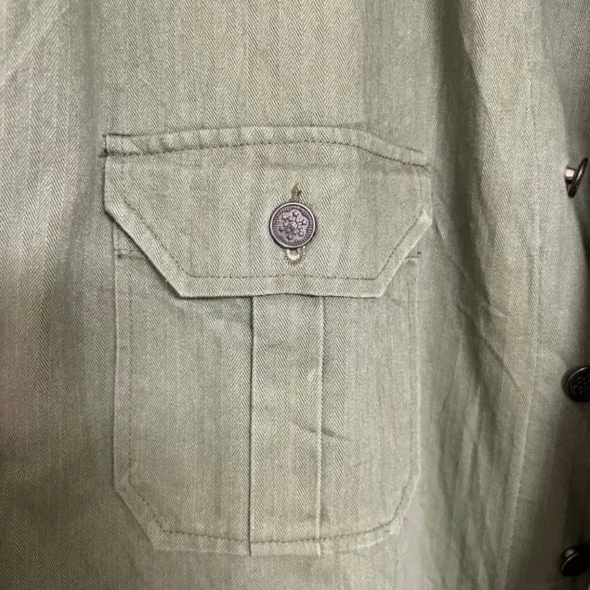 [BUNJANG] Us army OG 40s hbt 13 star 셔츠 자켓 XXL / Us army OG 40s hbt 13 star 셔츠 자켓 XXL