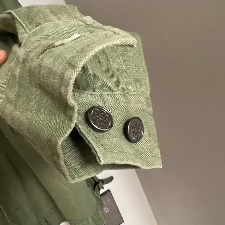 [BUNJANG] Us army OG 40s hbt 13 star 셔츠 자켓 XXL / Us army OG 40s hbt 13 star 셔츠 자켓 XXL
