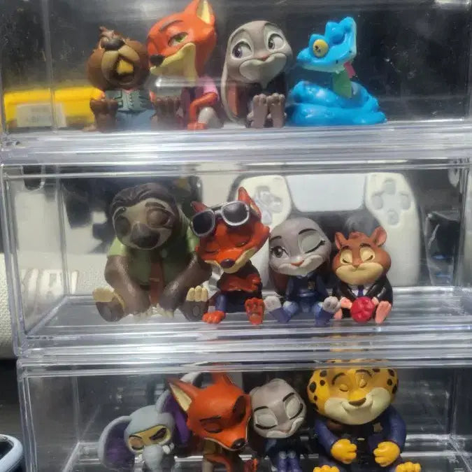 [BUNJANG] Zootopia Shoulder Tap Gacha Set of 3 / 주토피아 어깨 쿵 가챠 3종 일괄