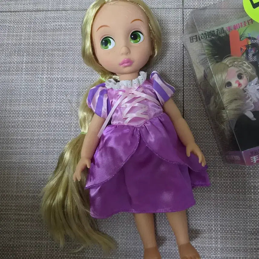 [BUNJANG] Disney Baby Doll Rapunzel with Mini Jointed Doll Bonus / 디즈니베이비돌 라푼젤 +덤