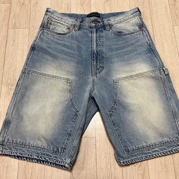 [BUNJANG] Less Double Knee Shorts / [32] 뤠쓰 더블니 쇼츠