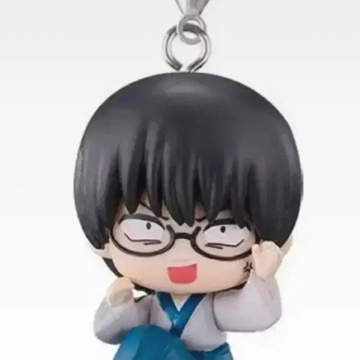 [BUNJANG] Gin Tama Shinpachi Figure Keychain / 신파치 대롱대롱 은혼 가챠 피규어