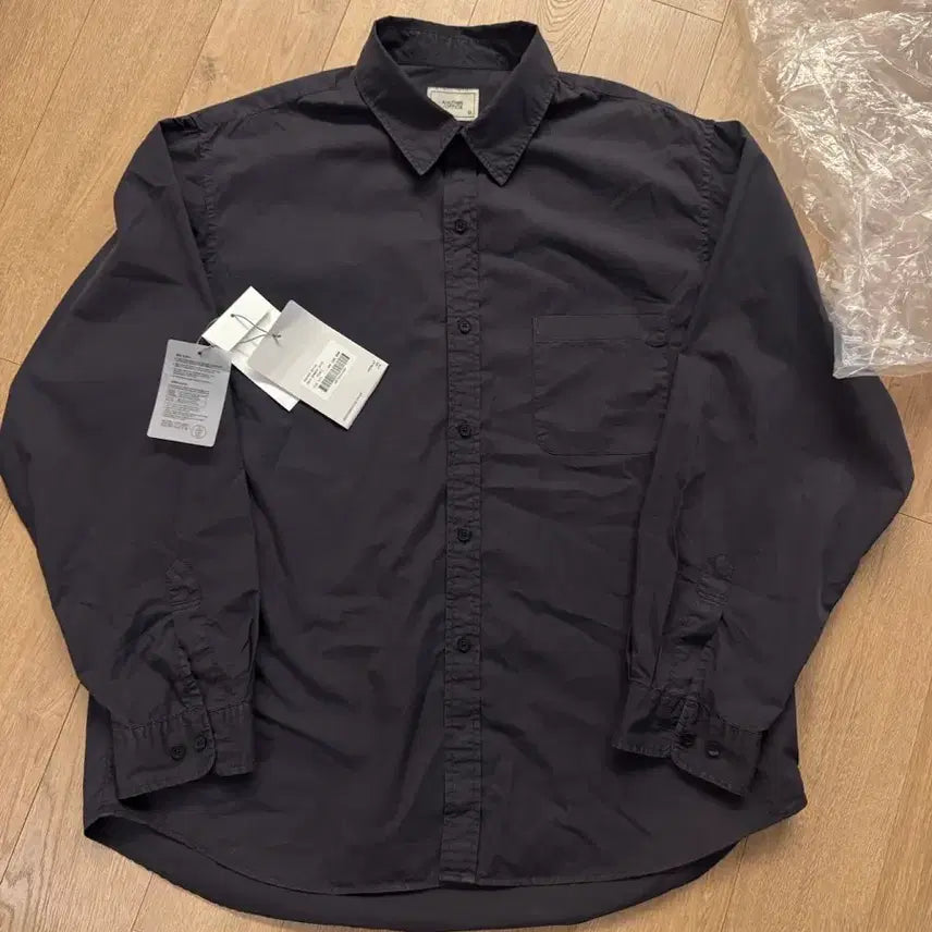 [BUNJANG] Anotheroffice Bold Garment Shirt Sumi Size 01 / 어나더오피스 볼드 가먼트 셔츠 수미 01사이즈