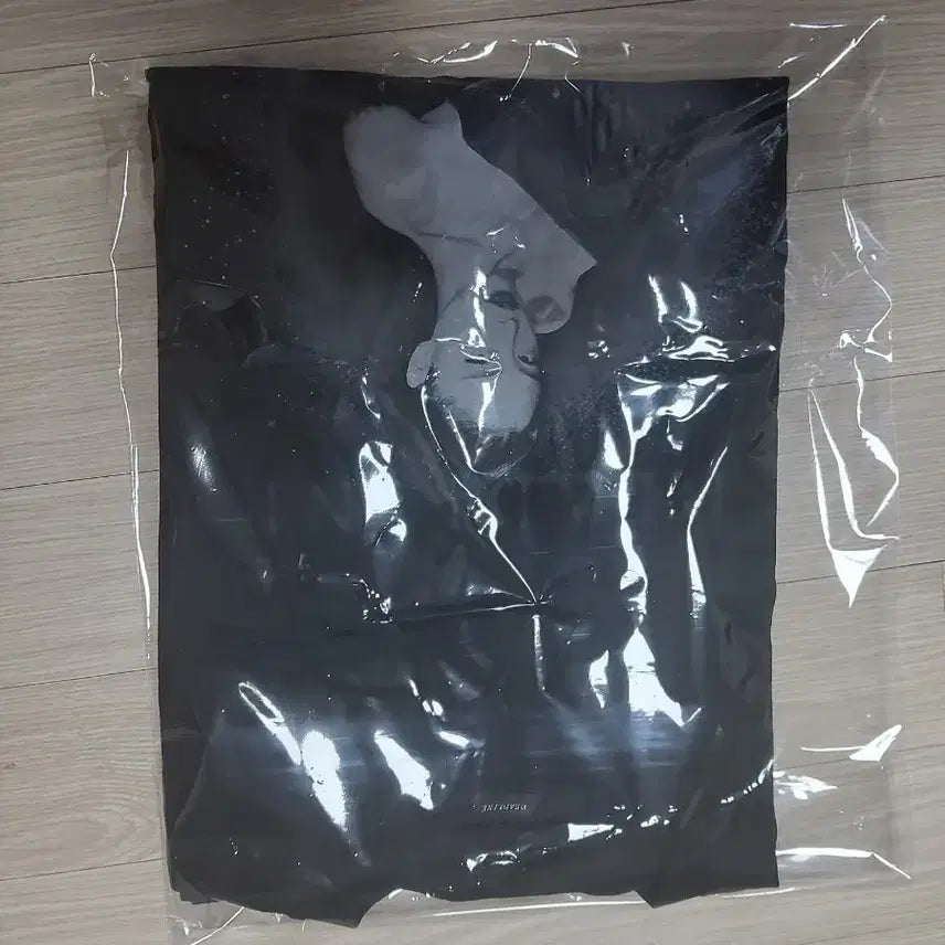 [BUNJANG] Deadline Black Short Sleeve T-Shirt / 데드라인 블랙 반팔 티셔츠