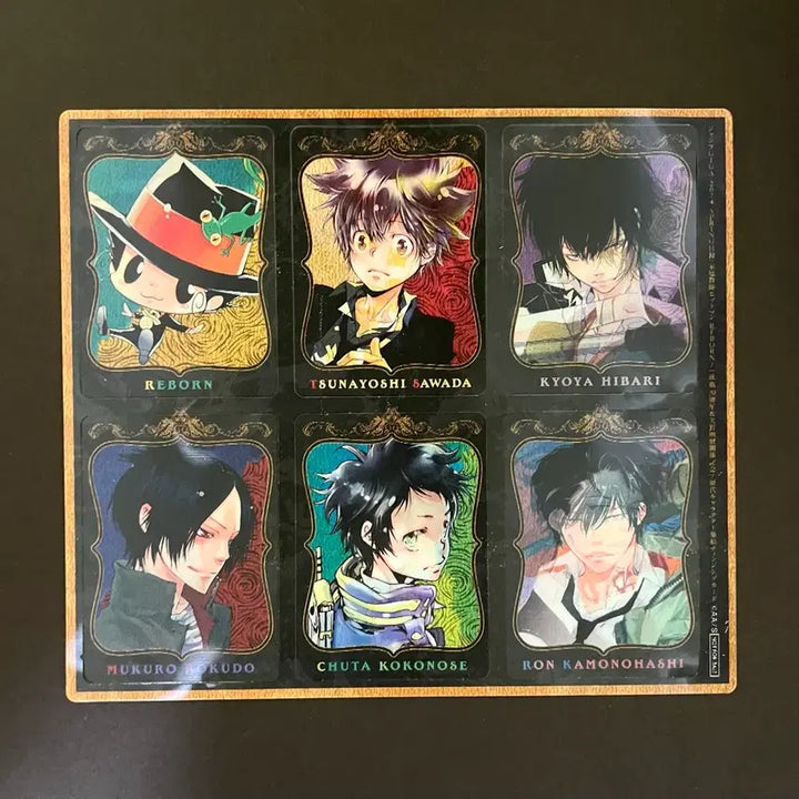 [SOLD OUT] 가정교사 히트맨 리본 가히리 잡지 부록 홀로그램 카드 포카 굿즈
