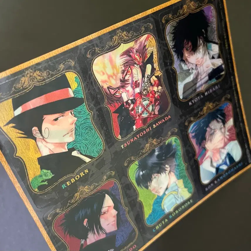[SOLD OUT] 가정교사 히트맨 리본 가히리 잡지 부록 홀로그램 카드 포카 굿즈