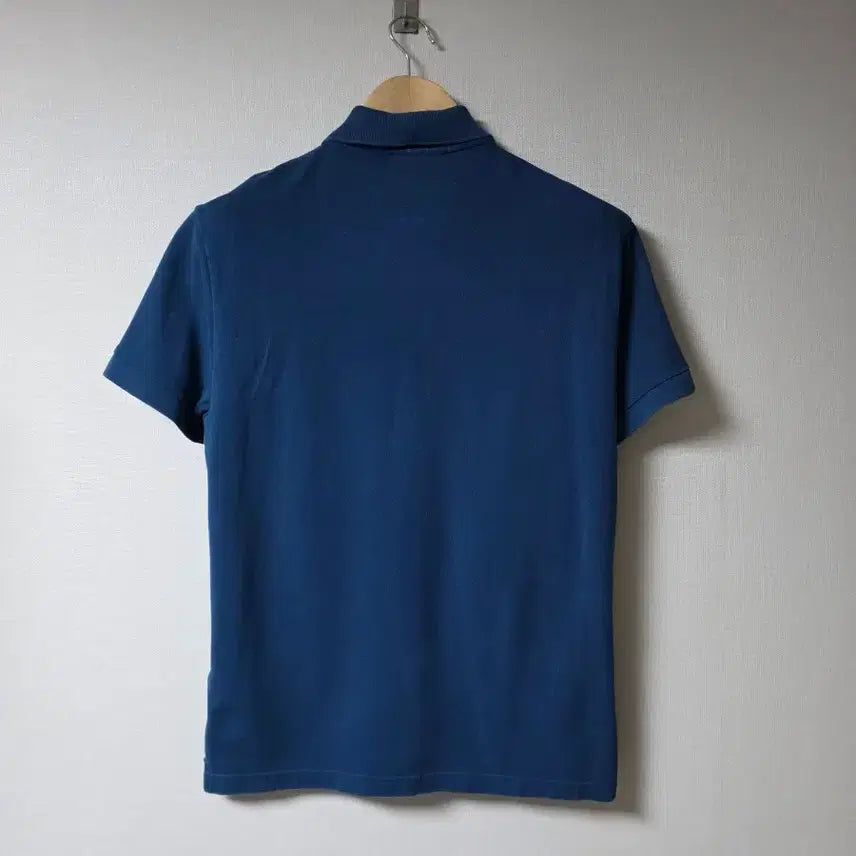 [BUNJANG] Lacoste Blue Short Sleeve Polo Shirt Size 105 Slim Fit / 라코스테 블루 반팔 카라티  사이즈 105 슬림핏