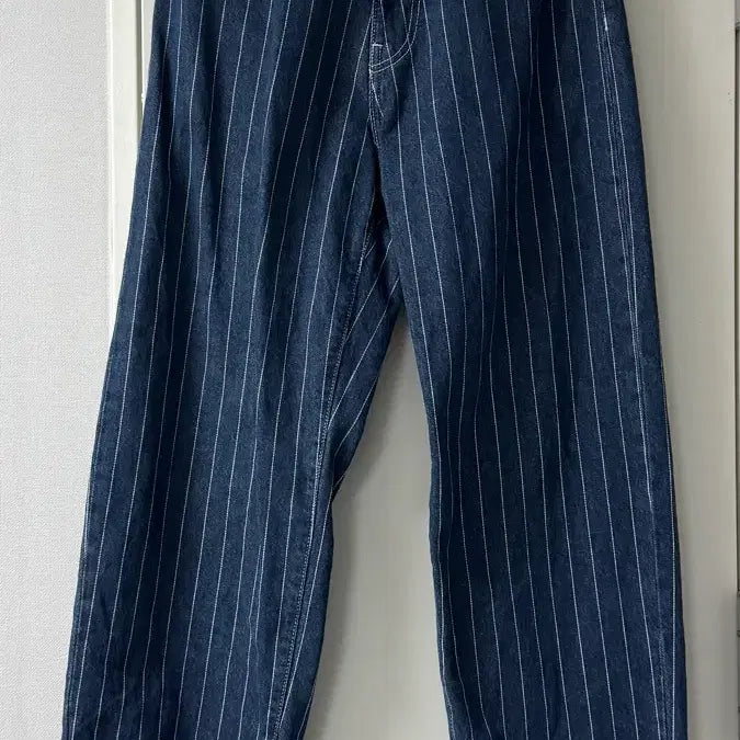 [BUNJANG] Carhartt WIP Olean Stripe Pants Blue / 칼하트 WIP 올리언 스트라이프 팬츠 블루