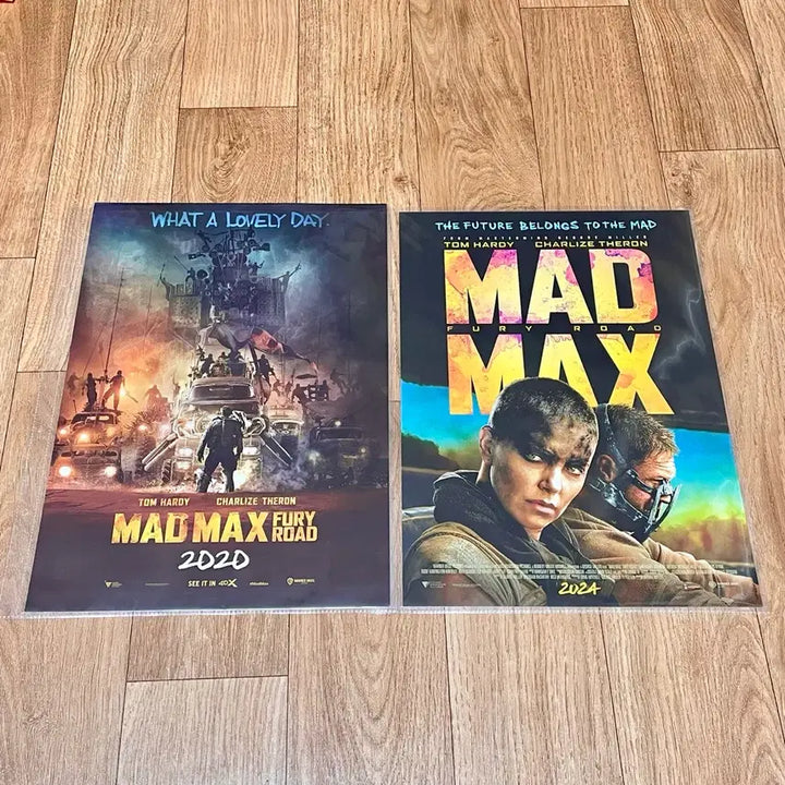 [BUNJANG] Mad Max: Fury Road 4DX CGV Poster Bundle Set / 2종일괄)매드맥스:분노의도로 퓨리로드 4dx cgv 포스터