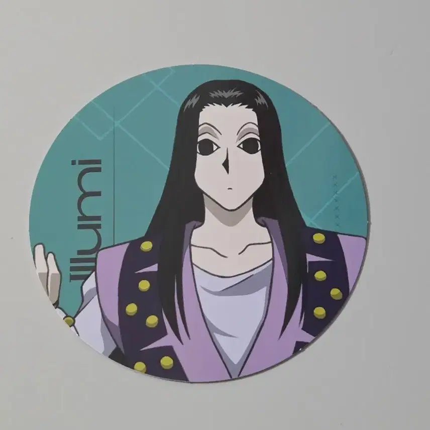 [BUNJANG] Hunter x Hunter Illumi Coaster / 헌터x헌터 카페 특전 이르미 코스터