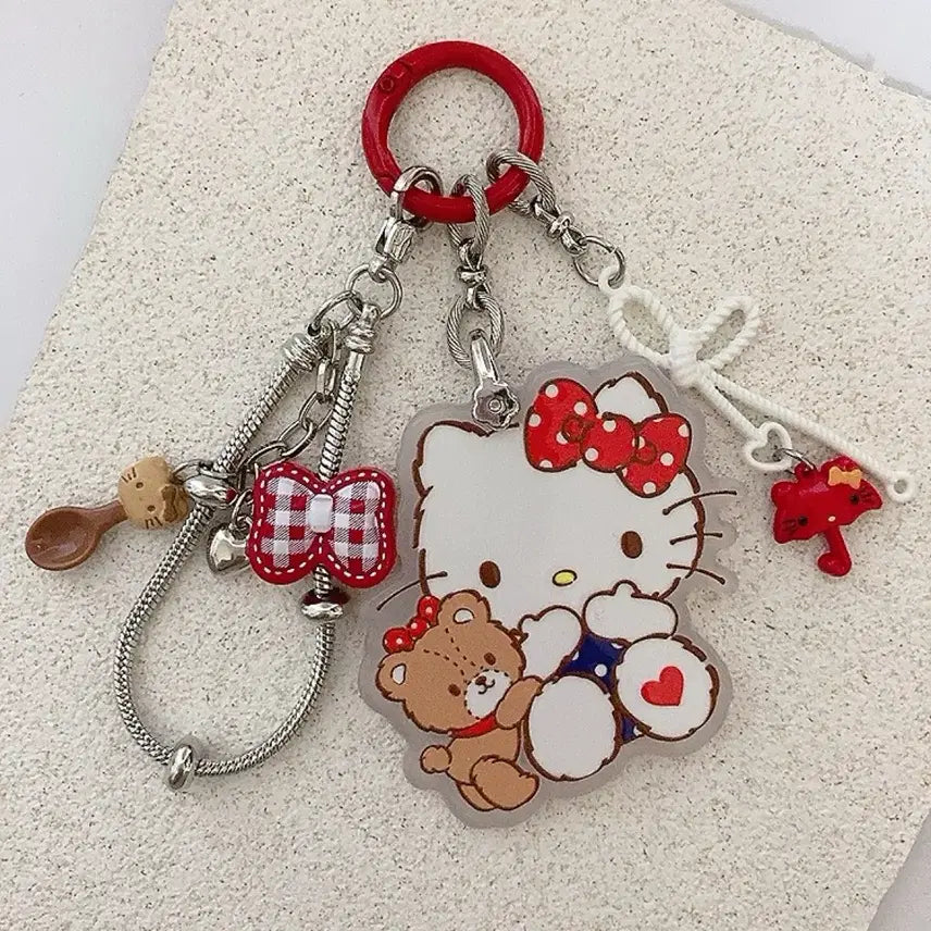 [SOLD OUT] 헬로키티 펜던트 체인 키링
