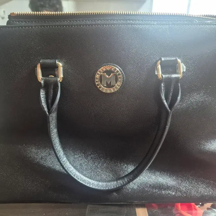 [BUNJANG] MSTORE Leather Handbag / 메트로시티 가죽 핸드백
