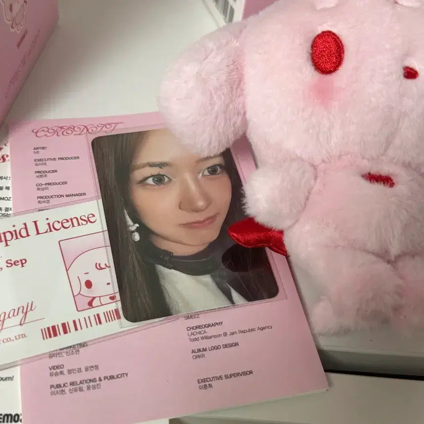 [BUNJANG] IVE Yujin Kang An-ji ABBUBU Doll Keyring Unsealed / 아이브 유진 강안지 아부부 인형 키링 개봉