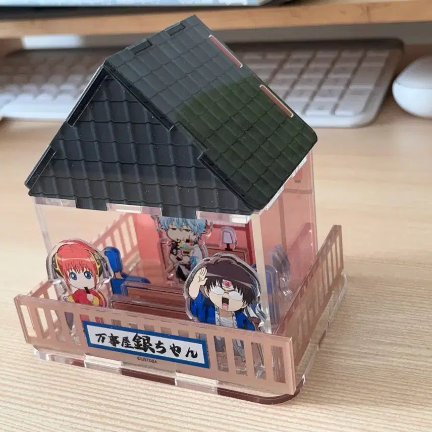 [SOLD OUT] 은혼 해결사 요로즈야 사무소 아크릴스탠드 디오라마 중국 점프샵 중프샵