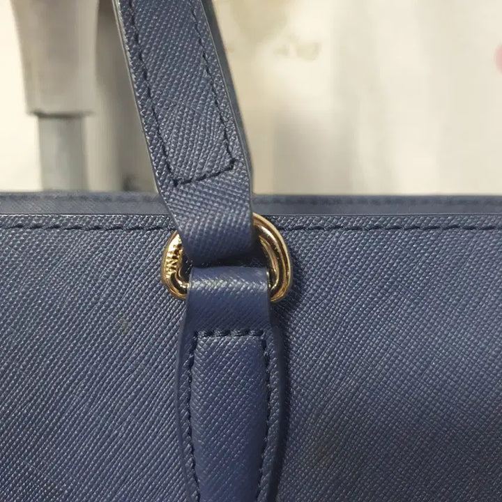 [BUNJANG] J.ESTINA Navy Leather Shoulder Bag / 제이에스티나   숄더백