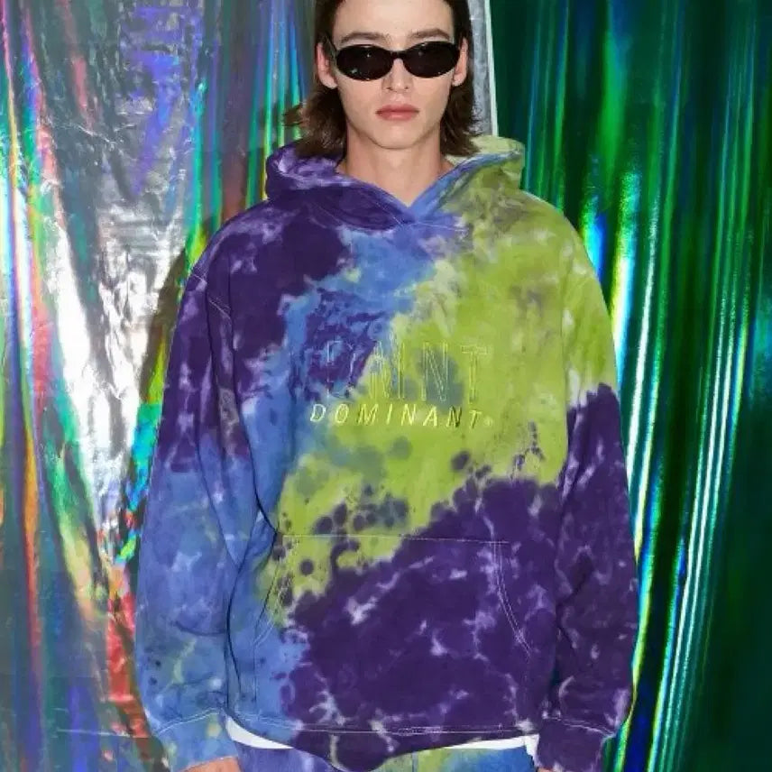 [BUNJANG] Dominant Tie-Dye Hoodie L / 급처 도미넌트 타이다이 L 후드티 판매