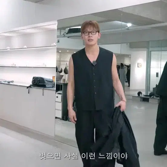 [BUNJANG] Youth Three-Piece Vest Molskine / 유스 youth 쓰리피스 베스트 조끼 몰스킨 정장