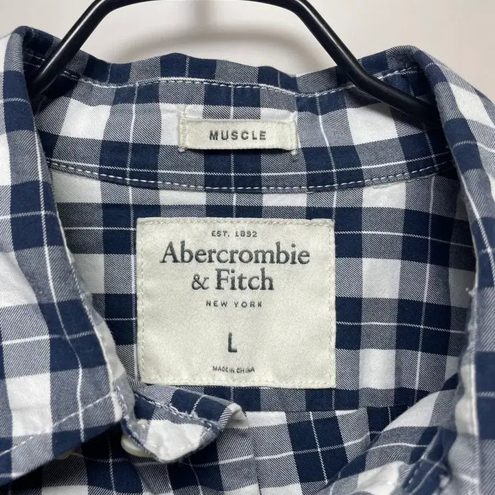 [BUNJANG] Abercrombie &amp; Fitch Plaid Shirt / 아베크롬비 체크셔츠 (L)