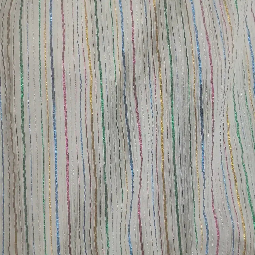 [BUNJANG] &amp; Other Stories Striped Puff Sleeve Maxi Dress / &amp; Other Stories 스트라이프 퍼프 롱원피스