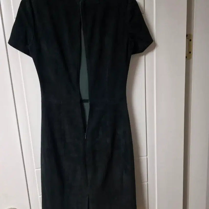[BUNJANG] PRADA Suede Short-Sleeve Mini Dress / 정품) 프라다 스웨이드 반팔 원피스