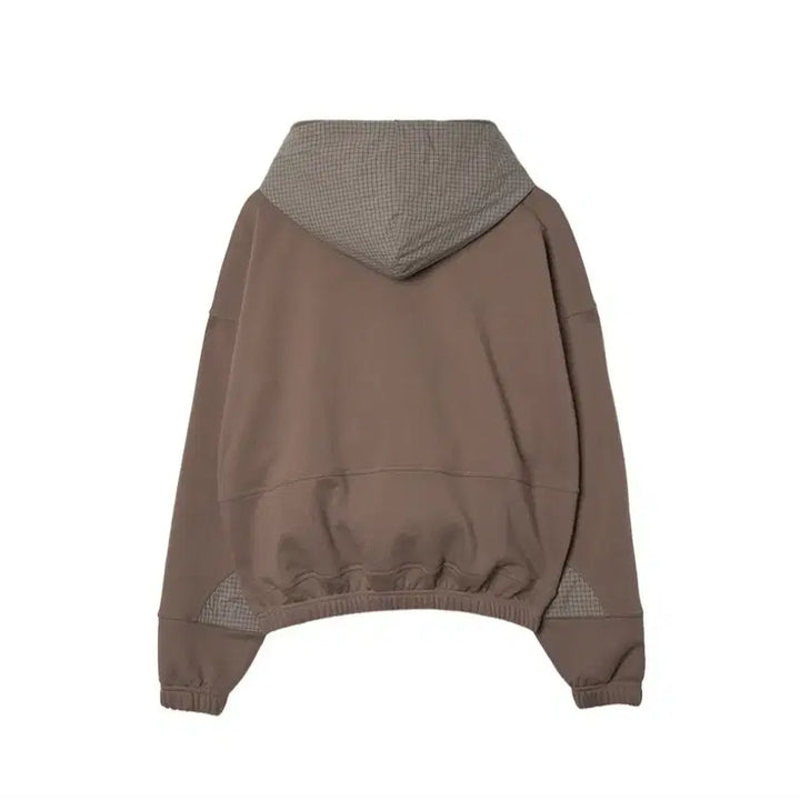 [BUNJANG] Node Labs Check Double Hood Zip-Up (M) / 노드랩스 체크 더블 후드집업 (M)
