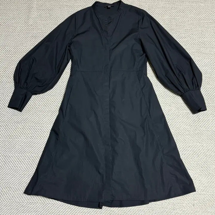 [BUNJANG] COS Black Balloon Sleeve Shirt Dress / 새상품급) 코스 Cos 검정색 벌룬 소매 셔츠 드레스