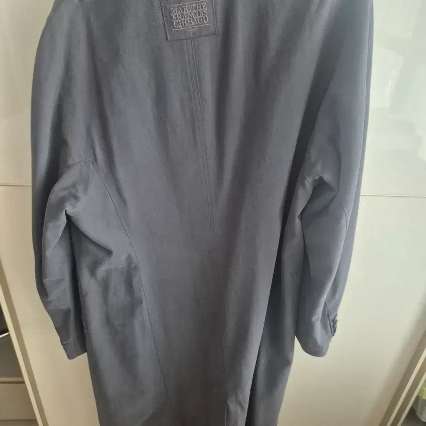 [BUNJANG] Marithe Francois Girbaud Long Cotton Jacket - Gray (S) / 마리떼프랑소와저버 롱 코튼 자켓 s 그레이