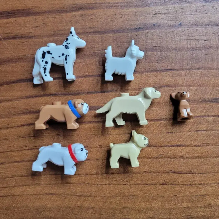 [BUNJANG] Lego Authentic Dog Figure Set / 레고 정품 멍멍이 피규어 7종