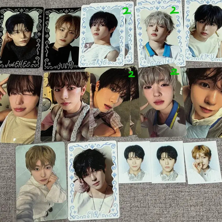 [BUNJANG] NCT Wish Yuushi, Riku, Sakuya Photocard Bundle Set / nct wish 엔시티 위시 팝업 엠디 트레카 증사 유우시 리쿠 사쿠야