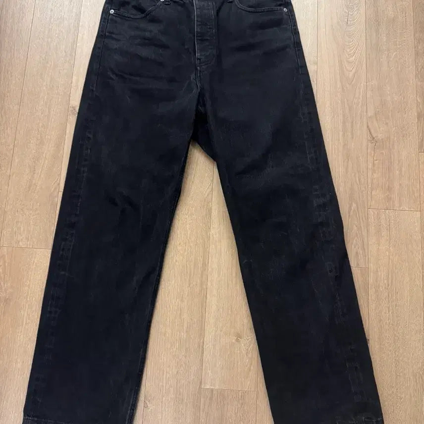 [BUNJANG] Brown Bread Regular Pants Black Size 4 / 브라운야드 레귤러 팬츠 블랙 4사이즈