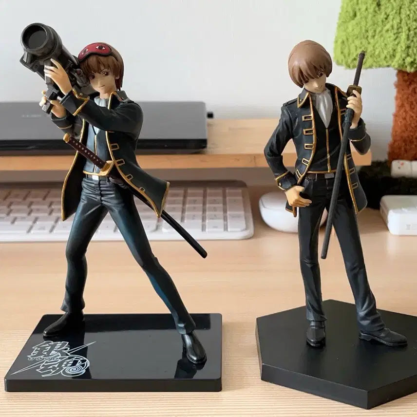 [BUNJANG] Gintama Sougo Okita DXF Figure Bundle / 은혼 고전 피규어 소고 dxf 일괄