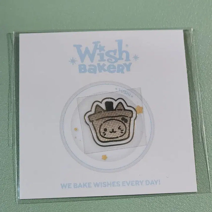 [BUNJANG] NCT WISH Yuushi Bubble Cat Metal Sticker / 엔시티위시 위시베이커리 팝업 유우시 버블냥 메탈스티커