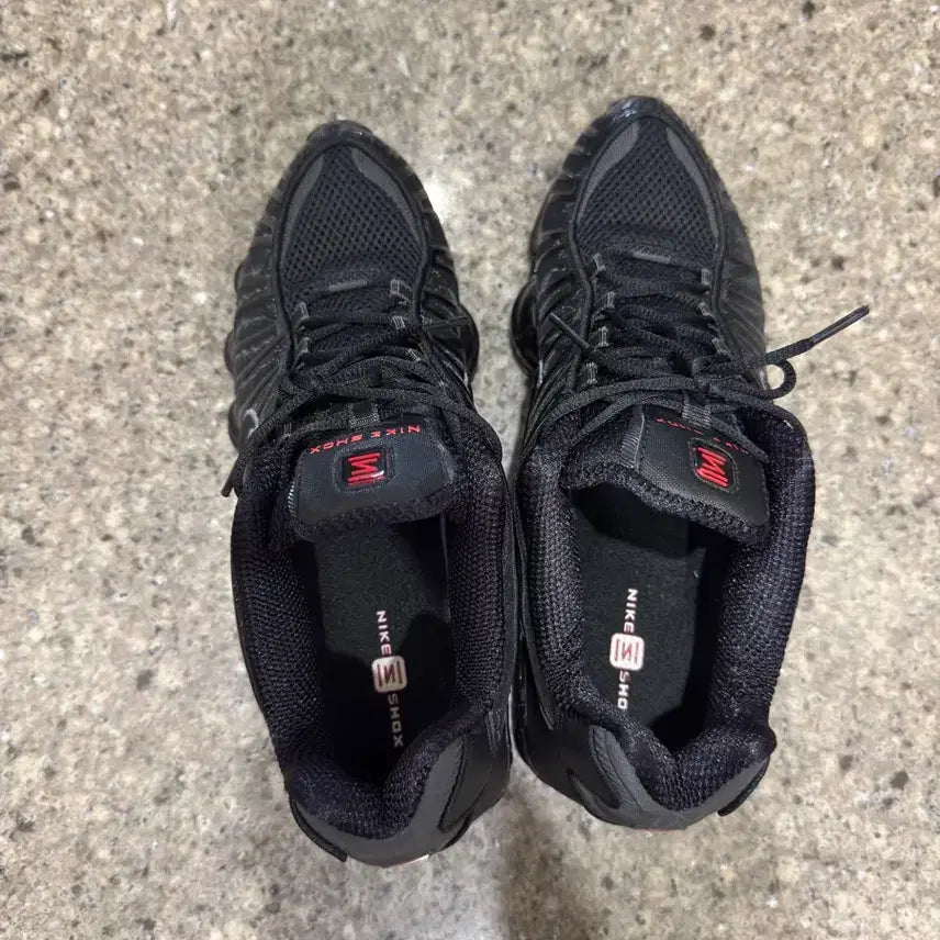 [BUNJANG] Nike Shox TL Black Metallic Sneakers / 나이키 샥스 tl 블랙 메탈릭 275 팝니다.(풀박스)