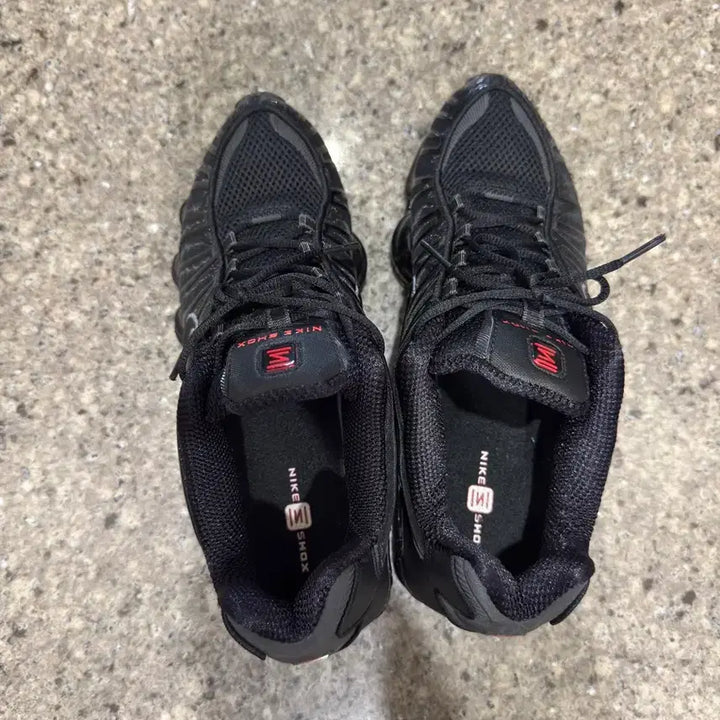 [BUNJANG] Nike Shox TL Black Metallic Sneakers / 나이키 샥스 tl 블랙 메탈릭 275 팝니다.(풀박스)