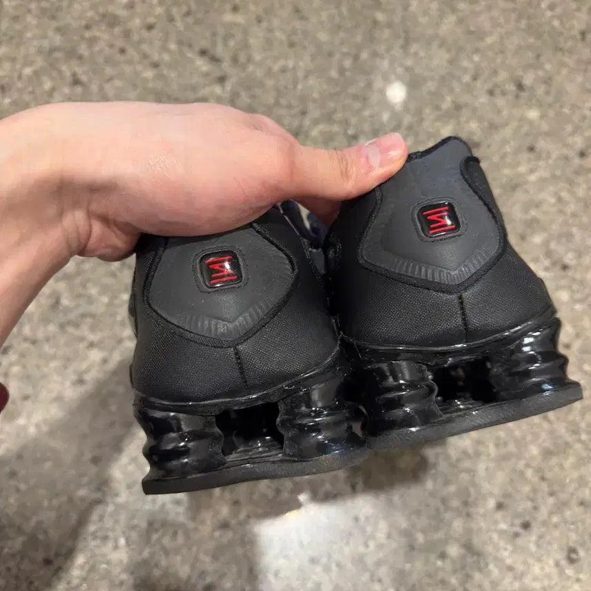 [BUNJANG] Nike Shox TL Black Metallic Sneakers / 나이키 샥스 tl 블랙 메탈릭 275 팝니다.(풀박스)