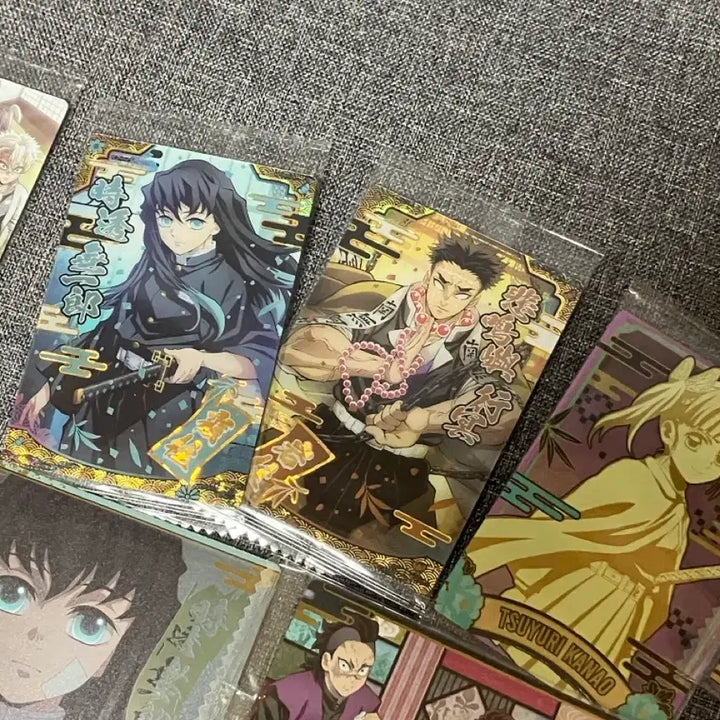 [BUNJANG] Demon Slayer Wafer Card Bundle / 귀멸의칼날 웨하스 카드 무이치로 교메이 sr 시노부 레어 포함 일괄