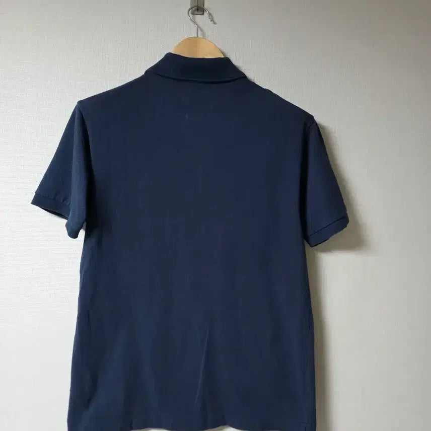 [BUNJANG] Lacoste Navy Short Sleeve Polo T-Shirt Size 100 / 라코스테 네이비 반팔 폴로티셔츠  사이즈 100