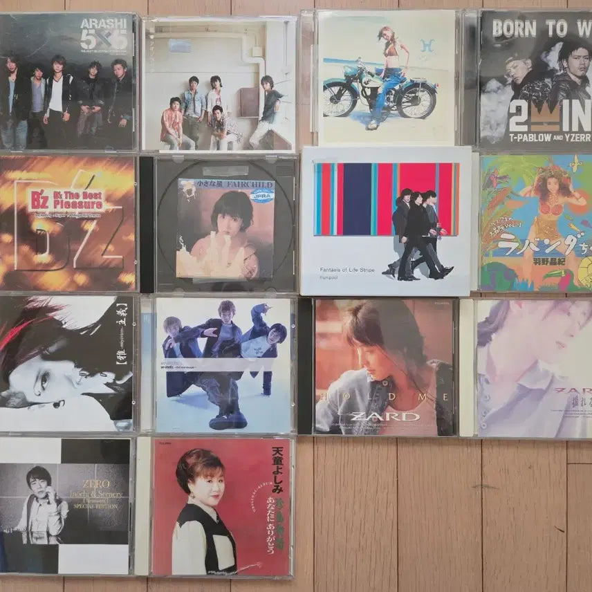 [BUNJANG] Various Artists J-Pop CDs Bundle / J-POP 아라시,2WIN,비즈(Bz),ZARD(자드)Fairchild,