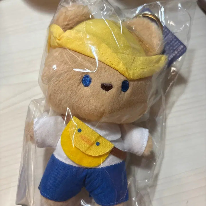 [BUNJANG] Bobobo Picnic Gumgum Keyring Bag Charm / 보보보 나들이 곰곰 키링 가방고리 새상품